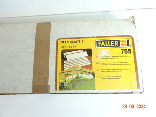 Faller 755 Plattensatz I aus Panzerkarton 97,5 x 68cm neuwertig in OVP CK3130
