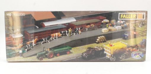 Faller H0 120230 Bausatz Viehverladung Neu in OVP QR4196