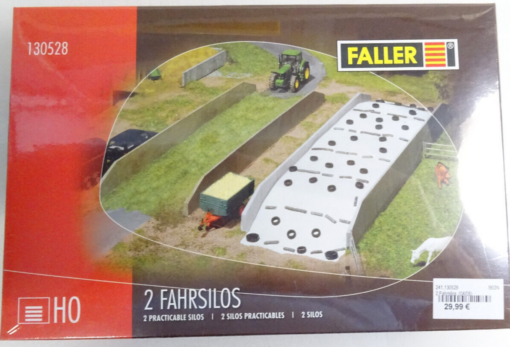 Faller H0 130528 Fahrsilos siehe Foto in OVP CK1377