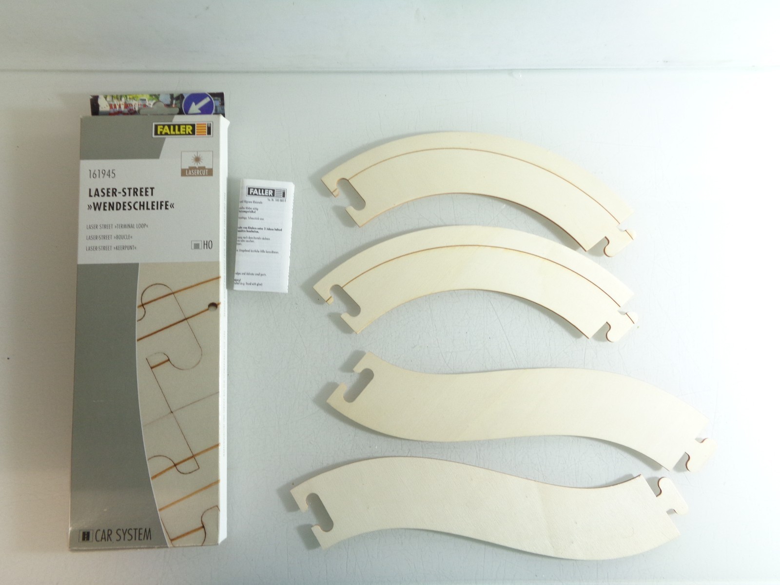 Faller H0 161945 Laser-Street Car System Wendeschleife siehe Foto in OVP PK1533