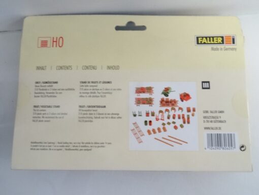 Faller H0 180605 Obst / Gemüsestand neuwertig in OVP QR4996 – Bild 3