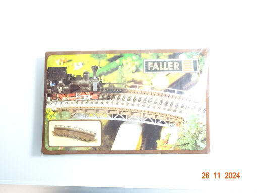 Faller H0 554 Gleisbett gebogen in OVP CK4372
