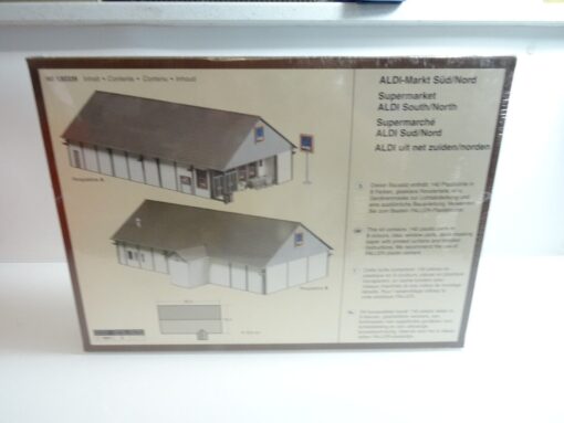 Faller H0 Bausatz 130339 ALDI-Markt Süd / Nord Neu in OVP QR4349 – Bild 3