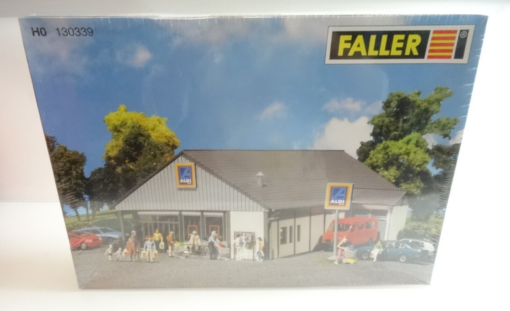 Faller H0 Bausatz 130339 ALDI-Markt Süd / Nord Neu in OVP QR4349