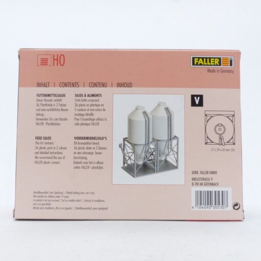 Faller H0 Bausatz 130530 Futtermittelsilos in OVP EX5133 – Bild 3