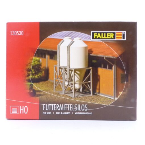 Faller H0 Bausatz 130530 Futtermittelsilos in OVP EX5133