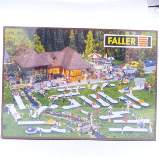 Faller H0 Bausatz 384 Minigolfplatz mit Kiosk in ungeöffneter OVP EX5184