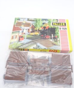 Faller H0 Bausatz B-169 unbeschrankter Bahnübergang in OVP RR1406