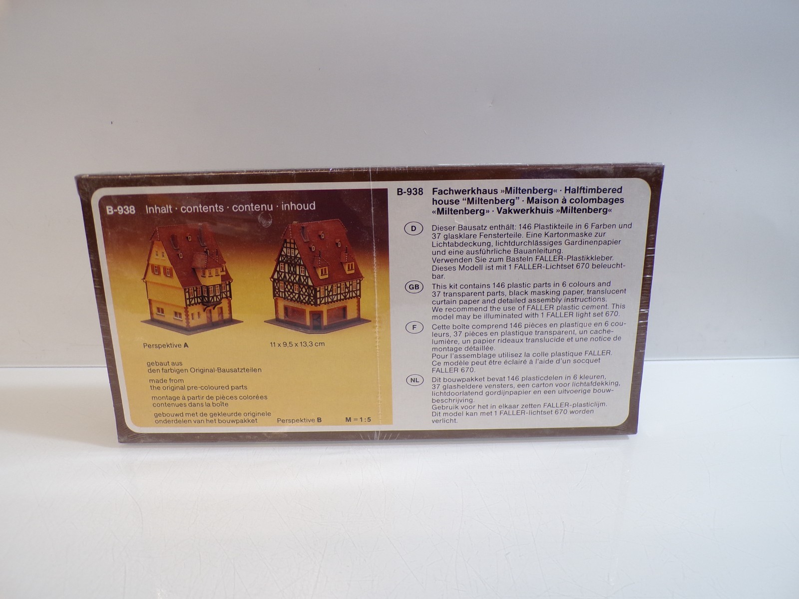 Faller H0 Bausatz B-938 Fachwerkhaus in OVP PK3199 – Bild 3