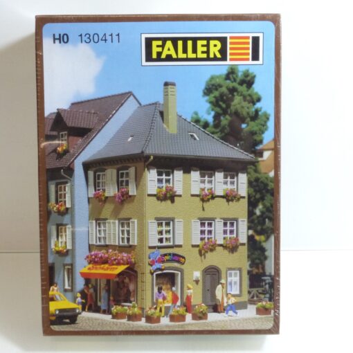 Faller H0 Bausatz Nr.: 130411 Eckhaus mit Spielwaren - ungeöffnet, in OVP EX2472