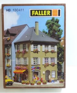Faller H0 Bausatz Nr.: 130411 Eckhaus mit Spielwaren - ungeöffnet, in OVP EX2472