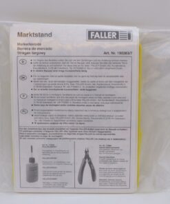 Faller H0 Bausatz Nr.: 190383/7 Marktstand, in VP EB4583