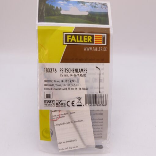 Faller H0 Nr.: 180376 Peitschenlampe 95 mm 14-16 V, in OVP EB9983