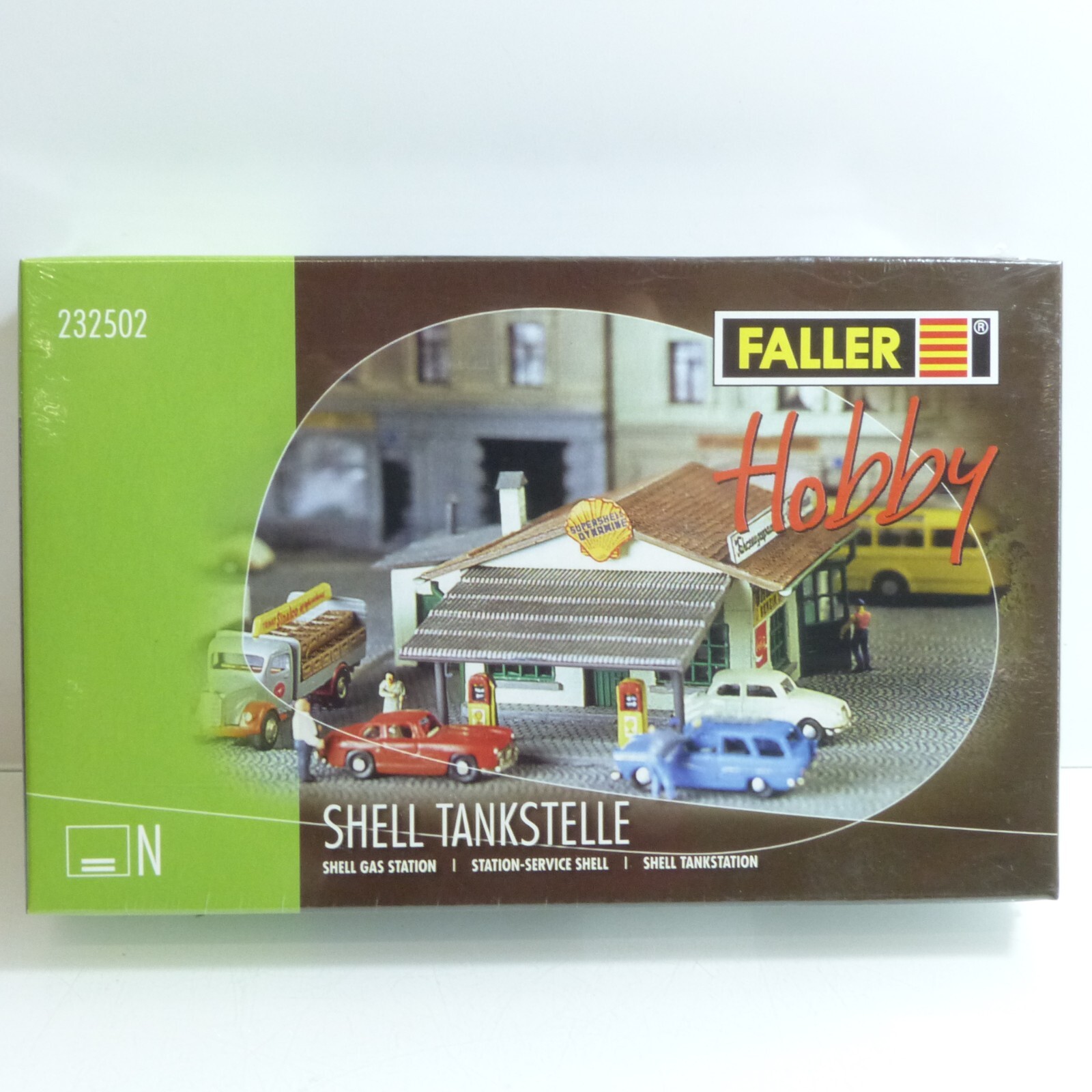 Faller Spur N Bausatz Nr.: 232502 Shell Tankstelle - ungeöffnet, in OVP EX2531