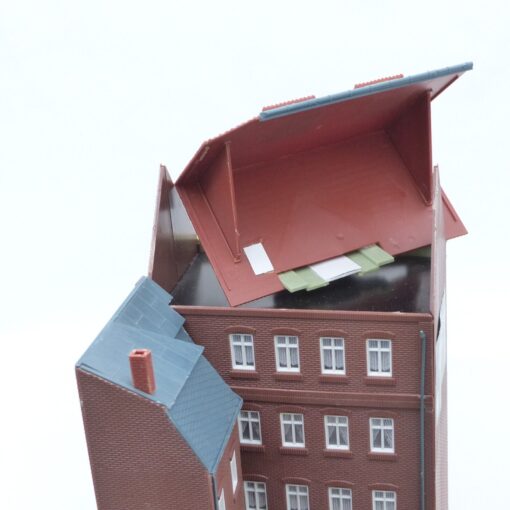 Faller Umbau H0 Stadthaus mit Hof aus Anlagenrückbau siehe Bilder o. EX5704 – Bild 7