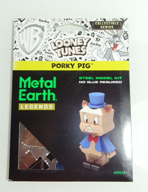 Fascinations Metal Earth Legends Bausatz 3 D Figur Porky Pig  in OVP AR8188