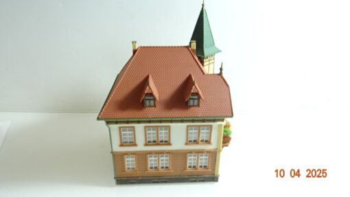 Fertigmodell H0 Stadthaus mit Turm aus Anlagenrückbau siehe Foto CK7439 o. – Bild 5