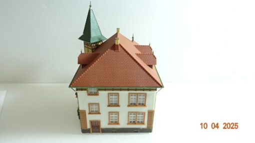 Fertigmodell H0 Stadthaus mit Turm aus Anlagenrückbau siehe Foto CK7439 o. – Bild 6