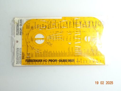 Fleischmann 9921 H0 Gleisschablone Profi-Gleis siehe Foto CK6151