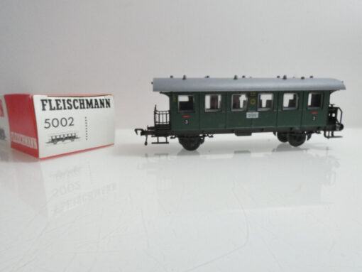 Fleischmann H0 5002 Personenwagen 3.Kl. Donnerbüchse der DR in OVP AR4300