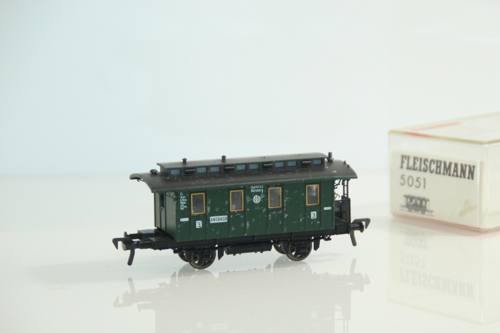 Fleischmann H0 5051 Abteilwagen 3.Kl. der DRG in OVP LW8582