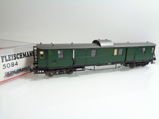 Fleischmann H0 5084 Gepäckwagen der DR in OVP JD2686
