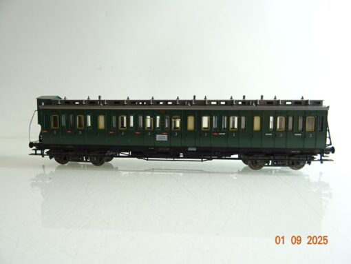 Fleischmann H0 5086 Abteilwagen mit Bremserhaus 3.Kl. in OVP BH65 – Bild 3