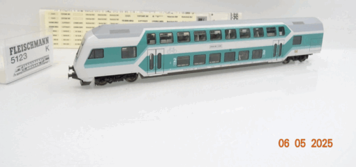 Fleischmann H0 5123 K Doppelstock Steuerwagen der DB AG in OVP JL513