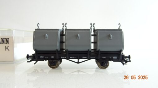 Fleischmann H0 526501 K Kübeltragwagen der Bergw.Ges.in OVP PR8046 – Bild 3
