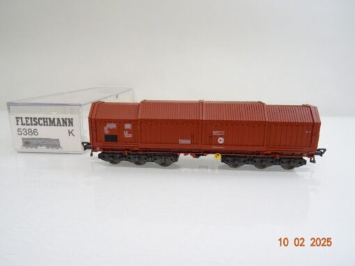 Fleischmann H0 5386 K Teleskophaubenwagen der DB in OVP PR5898