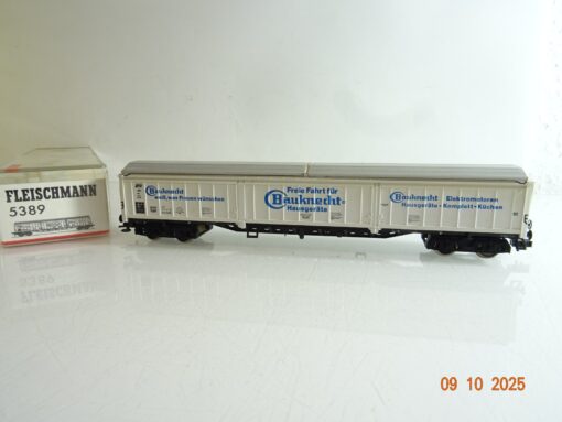 Fleischmann H0 5389 Schiebewandwagen Bauknecht der DB in OVP BH485