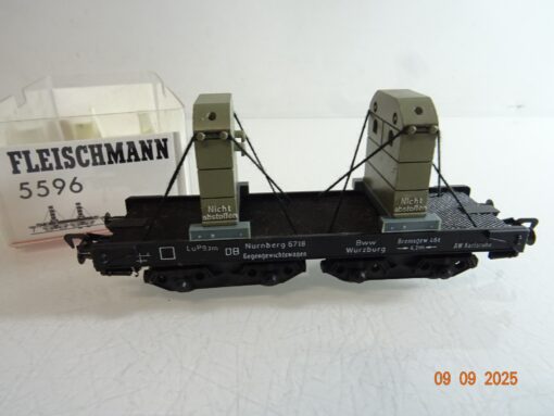 Fleischmann H0 5596 Gegengewichtswagen der DB in OVP RR3466 – Bild 3