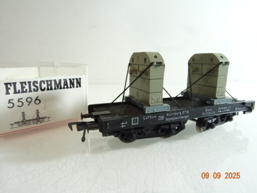 Fleischmann H0 5596 Gegengewichtswagen der DB in OVP RR3466