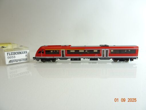 Fleischmann H0 5653K Nahverkehrswagen Steuerwagen 1./2. Kl. der DB in OVP BH41 – Bild 3