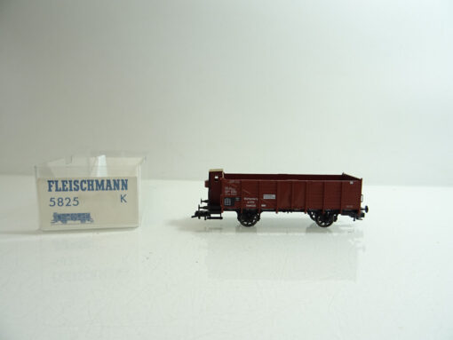 Fleischmann H0 5825 K offener Güterwagen mit Bremserhaus in OVP TF825