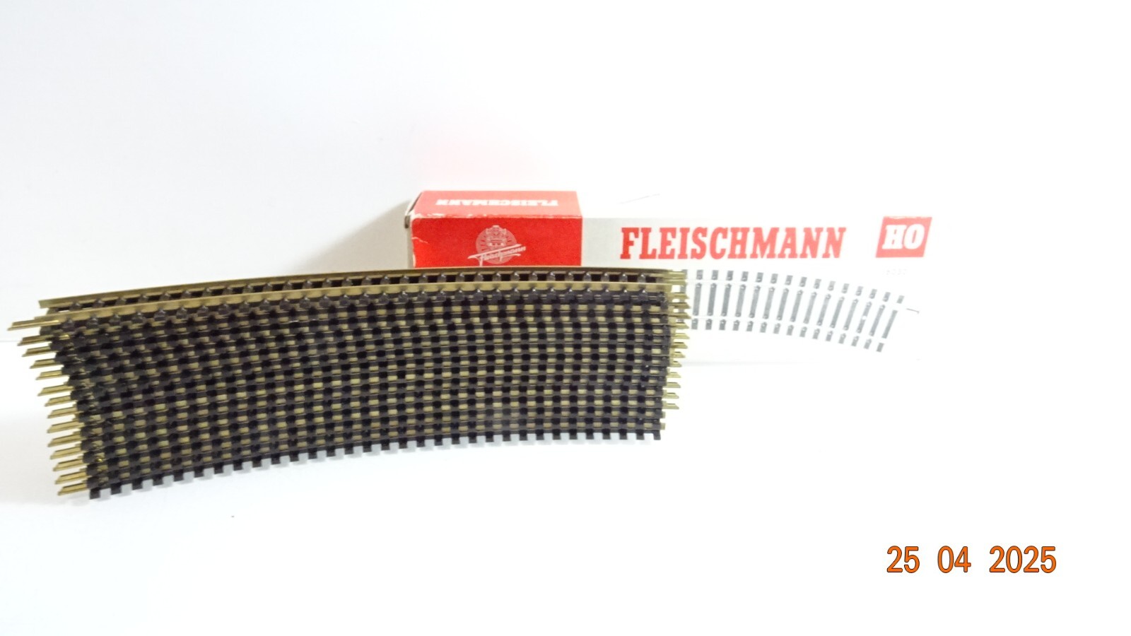 Fleischmann H0 6030 gebogenes Gleise 14 Stück siehe Foto in OVP CK7770
