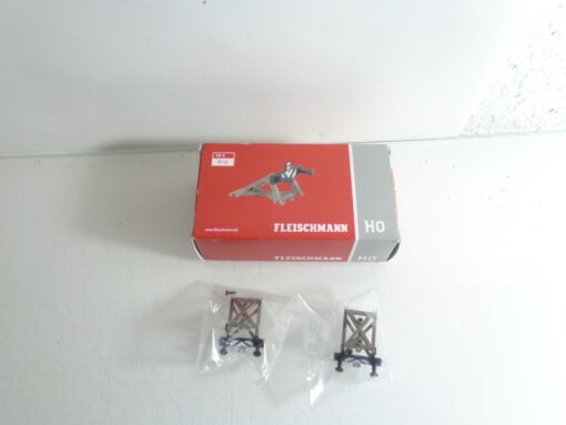 Fleischmann H0 6117 Prellbock 2 Stück siehe Foto in OVP PK1669