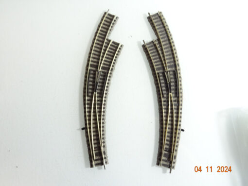 Fleischmann H0 6142 Bogenweiche rechts/links siehe Foto CK3752 o.
