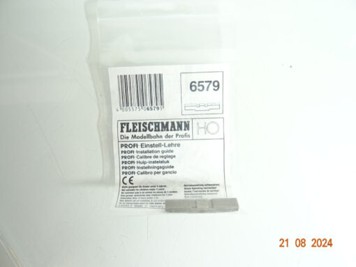 Fleischmann H0 6579 Einstell-Lehre siehe Foto in OVP CK3026
