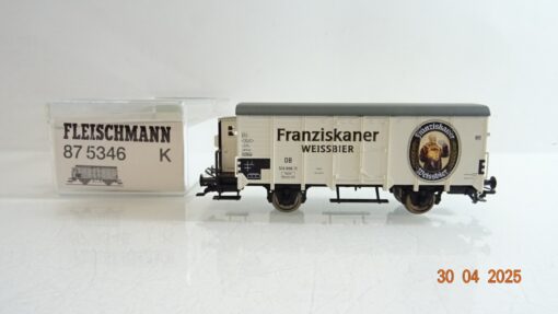 Fleischmann H0 875346 Kühlwagen Franziskaner Weißbier der DB in OVP PR7387
