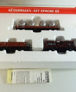 Fleischmann H0 965807 Güterwagen-Set Epoche III 3 tlg. der DB in OVP PR8016