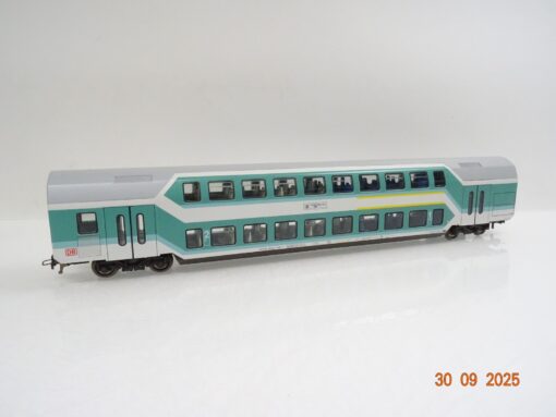Fleischmann H0 97 5124 K Doppelstockwagen 1./2.Kl. der DB in OVP JL3299 – Bild 3