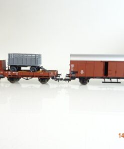 Fleischmann H0 975254 K Güterwagen Set der DB neuwertig in OVP PR2058
