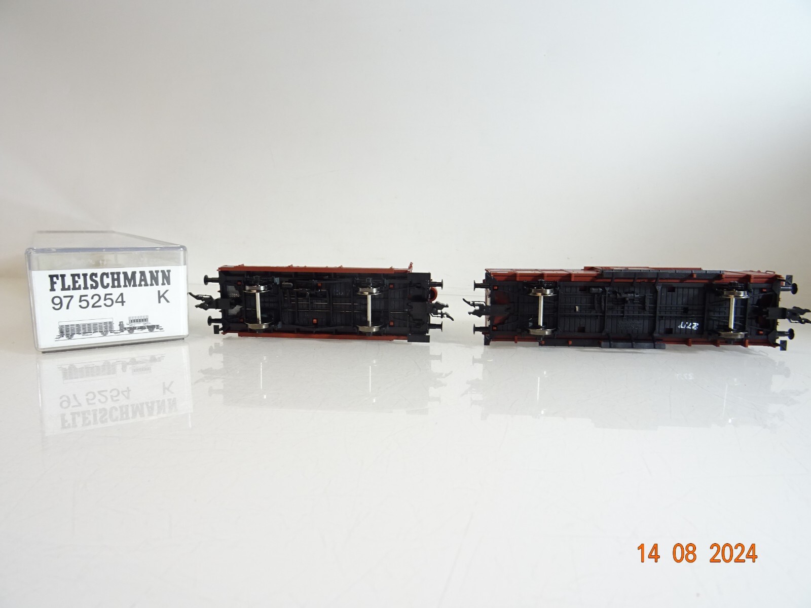 Fleischmann H0 975254 K Güterwagen Set der DB neuwertig in OVP PR2058 – Bild 4