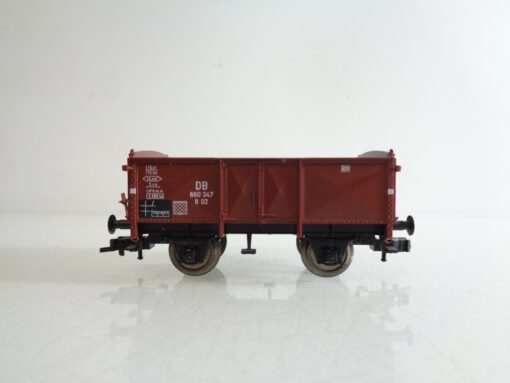 Fleischmann H0 AC offener Güterwagen 660 347 der DB für Märklin BH745 o. – Bild 3