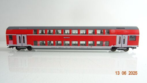 Fleischmann H0  Doppelstockwagen 2. Kl. der DB PR8411 o. – Bild 3
