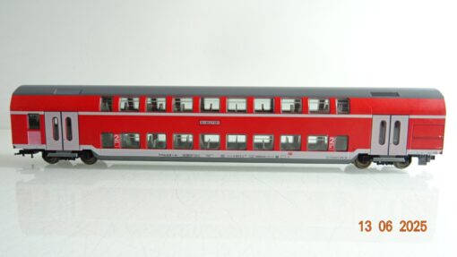 Fleischmann H0  Doppelstockwagen 2. Kl. der DB PR8411 o.
