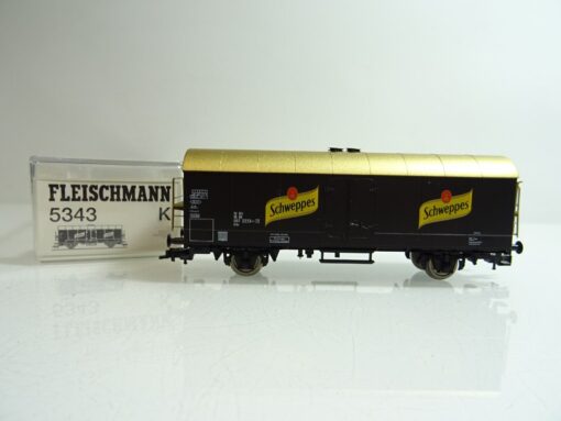 Fleischmann H0 K 5343 Kühlwagen Schweppes der DB in OVP PR1237
