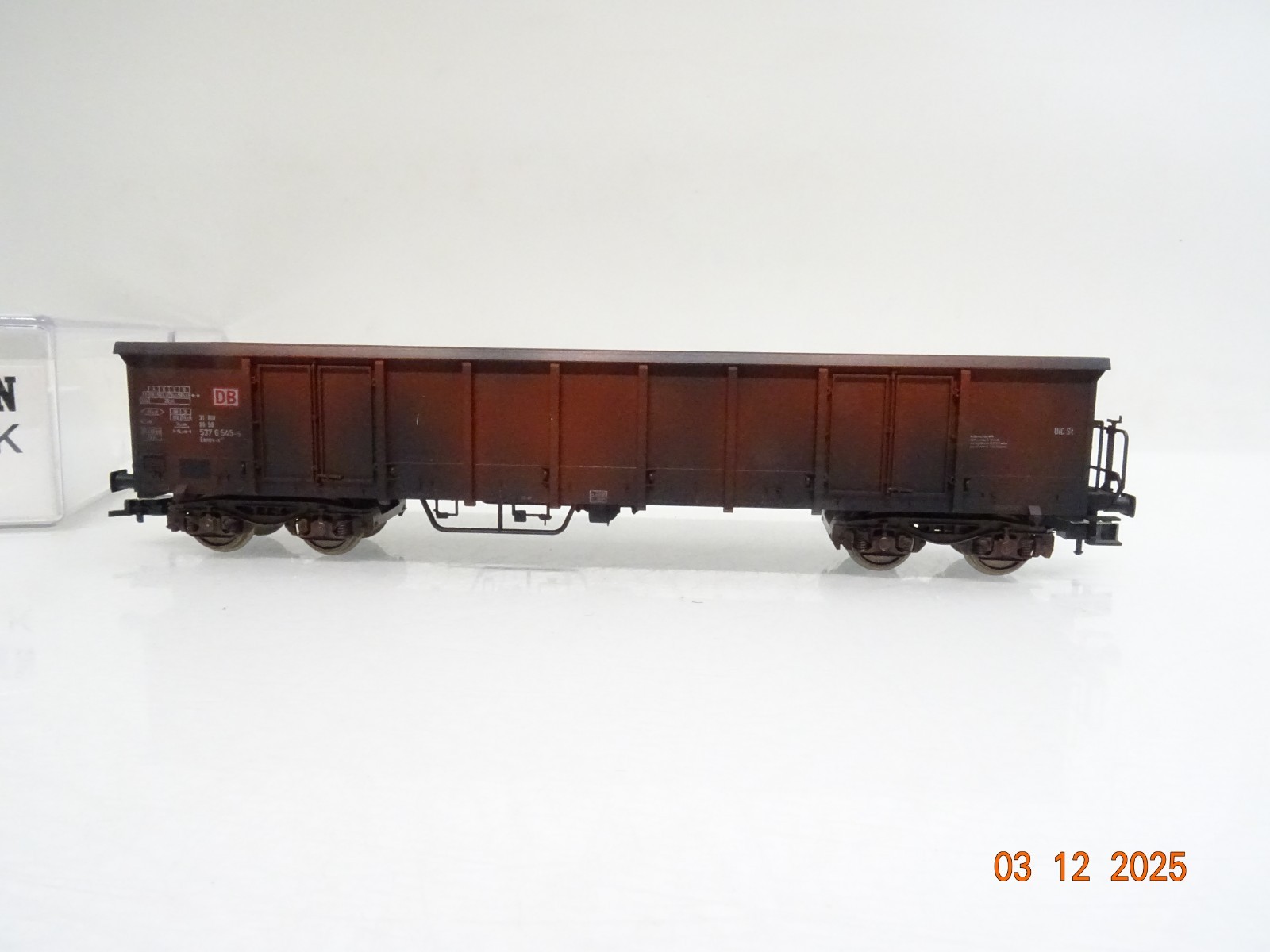 Fleischmann H0 K 825283 Hochbordwagen der DB in OVP BH1617 – Bild 3