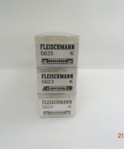 Fleischmann H0 Leerverpackung 3 Stück siehe Foto PK733